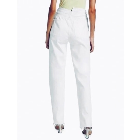 Agolde Asymmetrical High Waisted Straight Leg Jeans Size 30 - New with t… - Picture 7 of 8